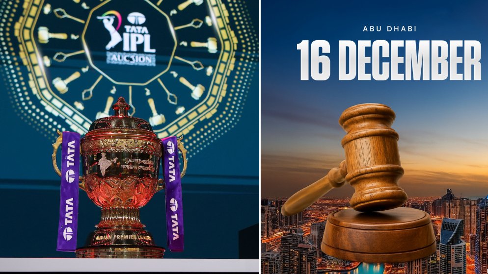 BCCI confirms IPL Auction on December 16 in Abu Dhabi