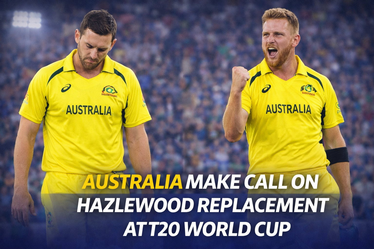 Australia Make Call on Hazlewood Replacement at T20 World Cup